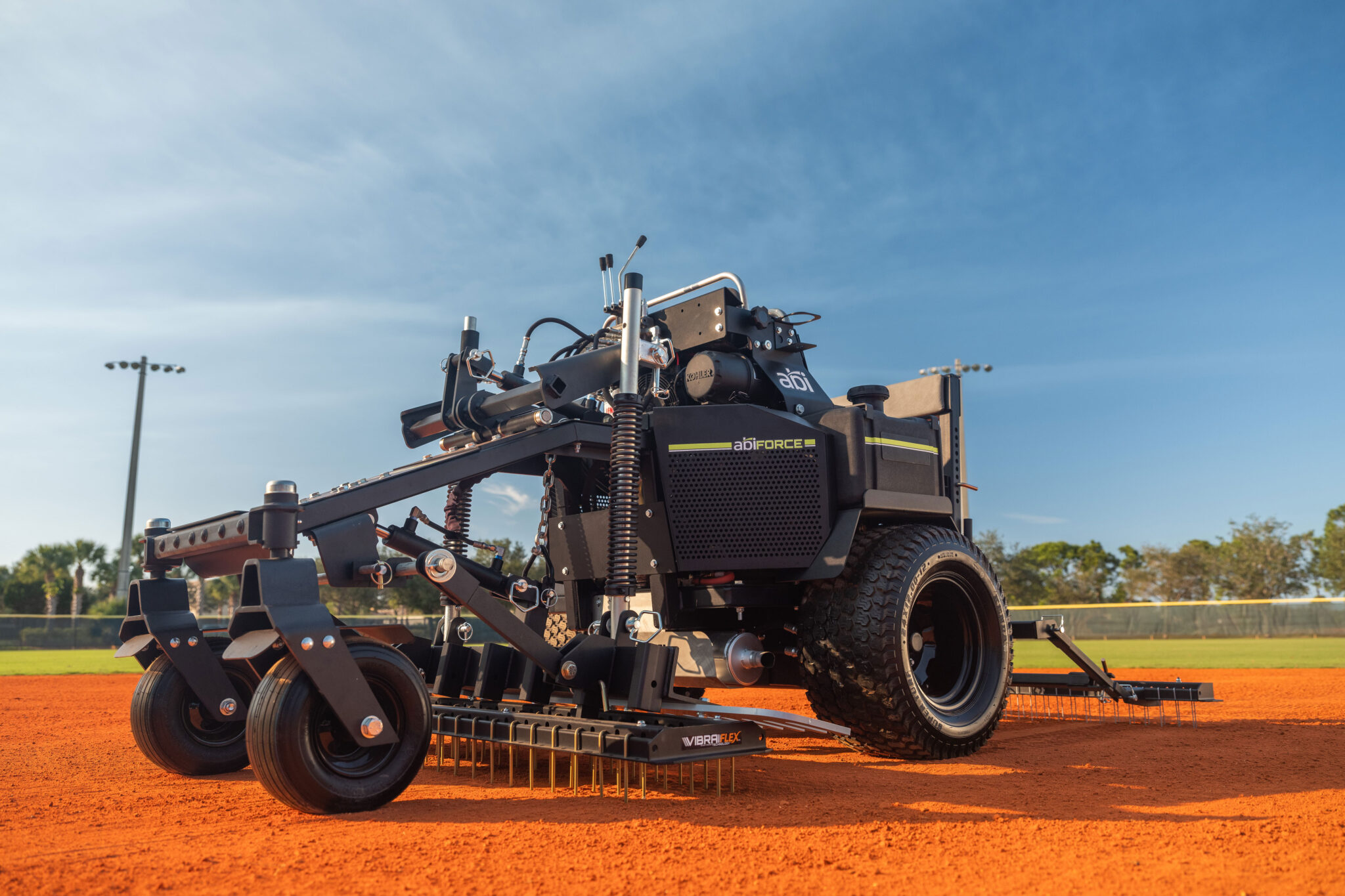 ABI Force Infield Groomer & Laser Grading TURF TECH